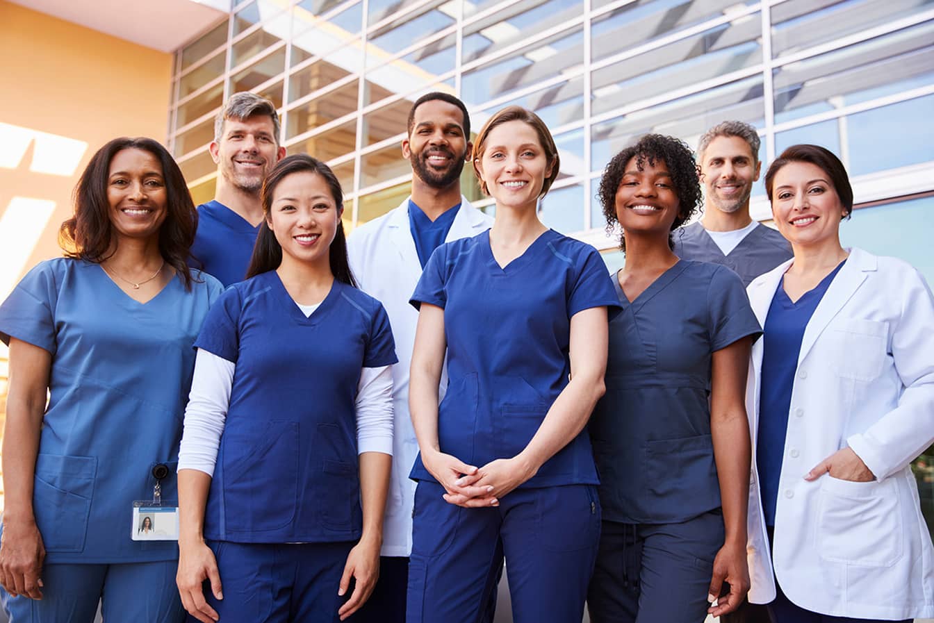Photo of a group of medical providers