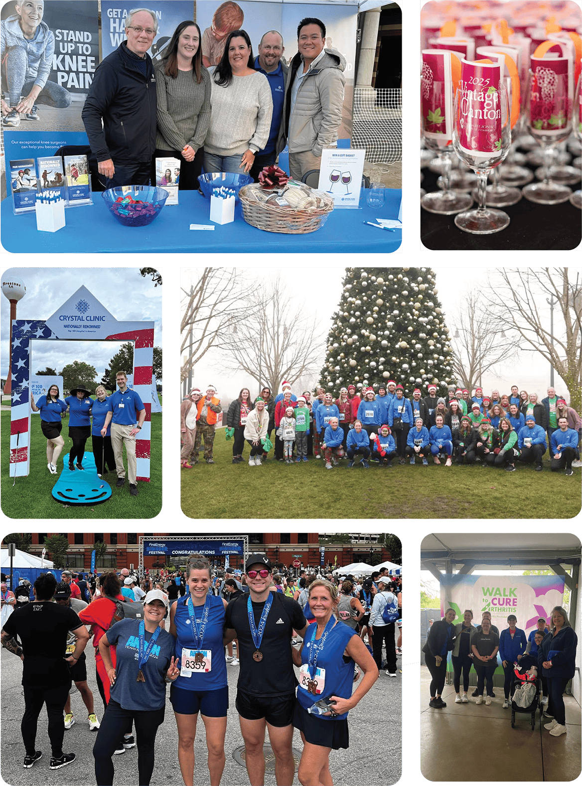 photos of various community events