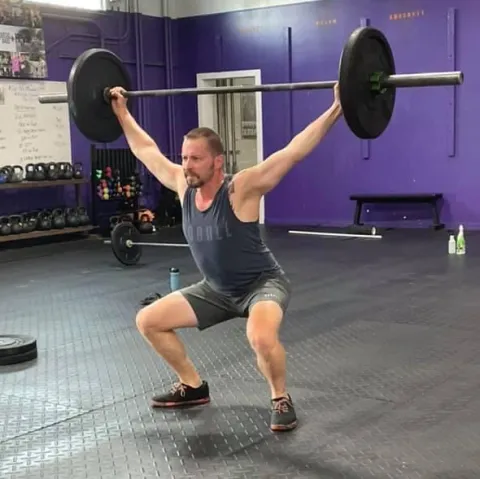 Ethan weightlifting