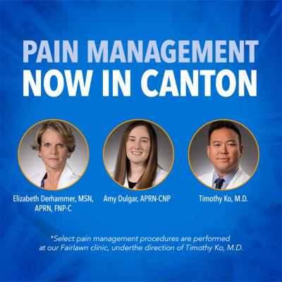 Crystal Clinic Pain Management Expands Services to Canton