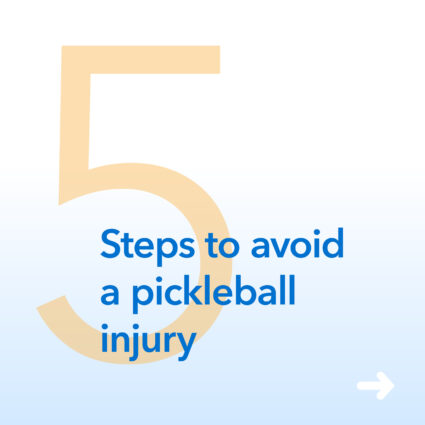 5 Steps to Avoid Pickleball Injury