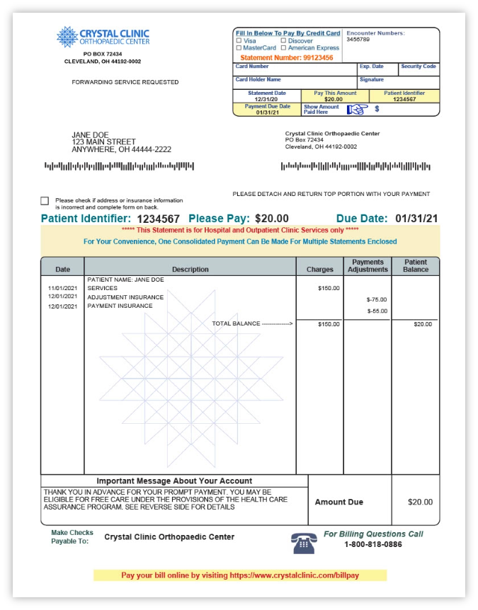 CCOC Statement Sample