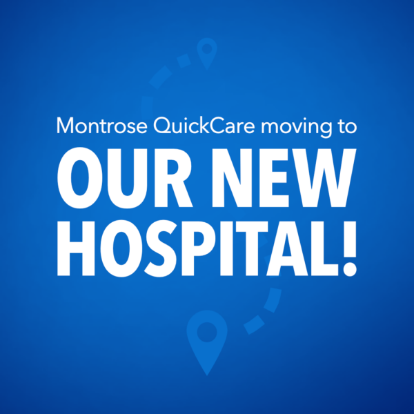 QuickCare moving to new hospital